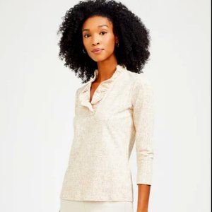 J. McLaughlin Iconic Durham Collar Top